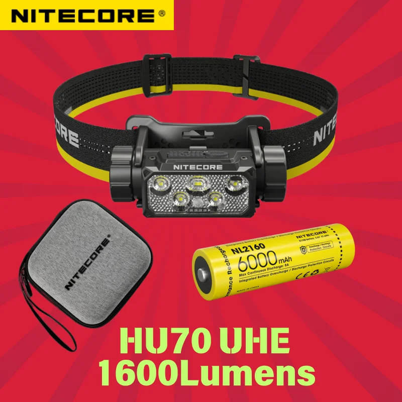 Home Cinema Imax - NITECORE HC70 UHE 1600Lumens USB-C Rechargeable