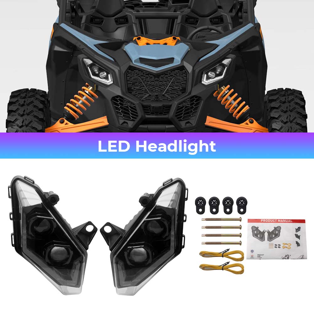 Home Cinema Imax - 60W UTV Front LED Headlight Super