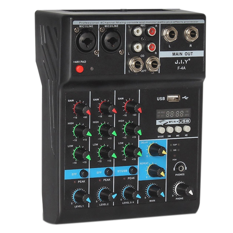 Home Cinema Video Processor - 4 - Way Mixer Audio Professional