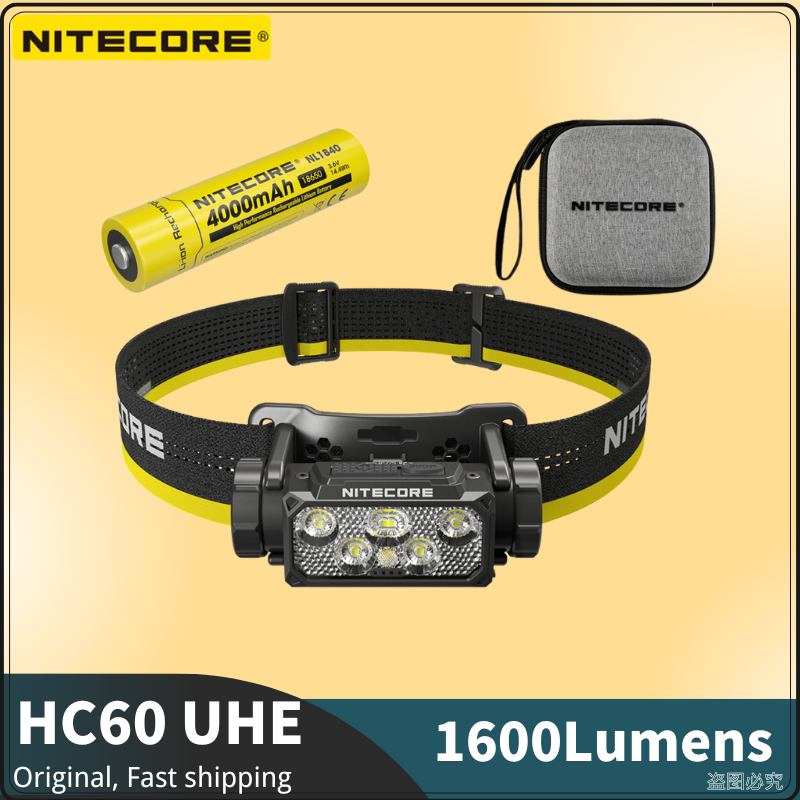 Home Cinema Imax - NITECORE HC60 UHE 1600Lumens Max Beam