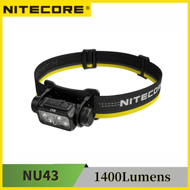 Home Cinema Imax - NITECORE NU43 18650 Rechargeable Headlamp 1400Lumens