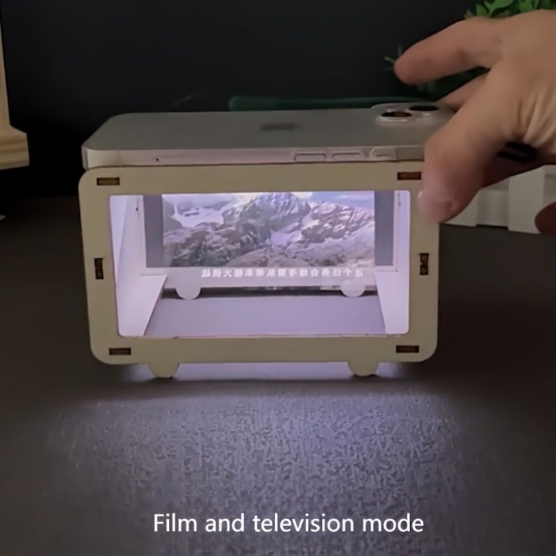 DIY 3D Holographic Phone Proje - Home Cinema Experience ulasan dan harga