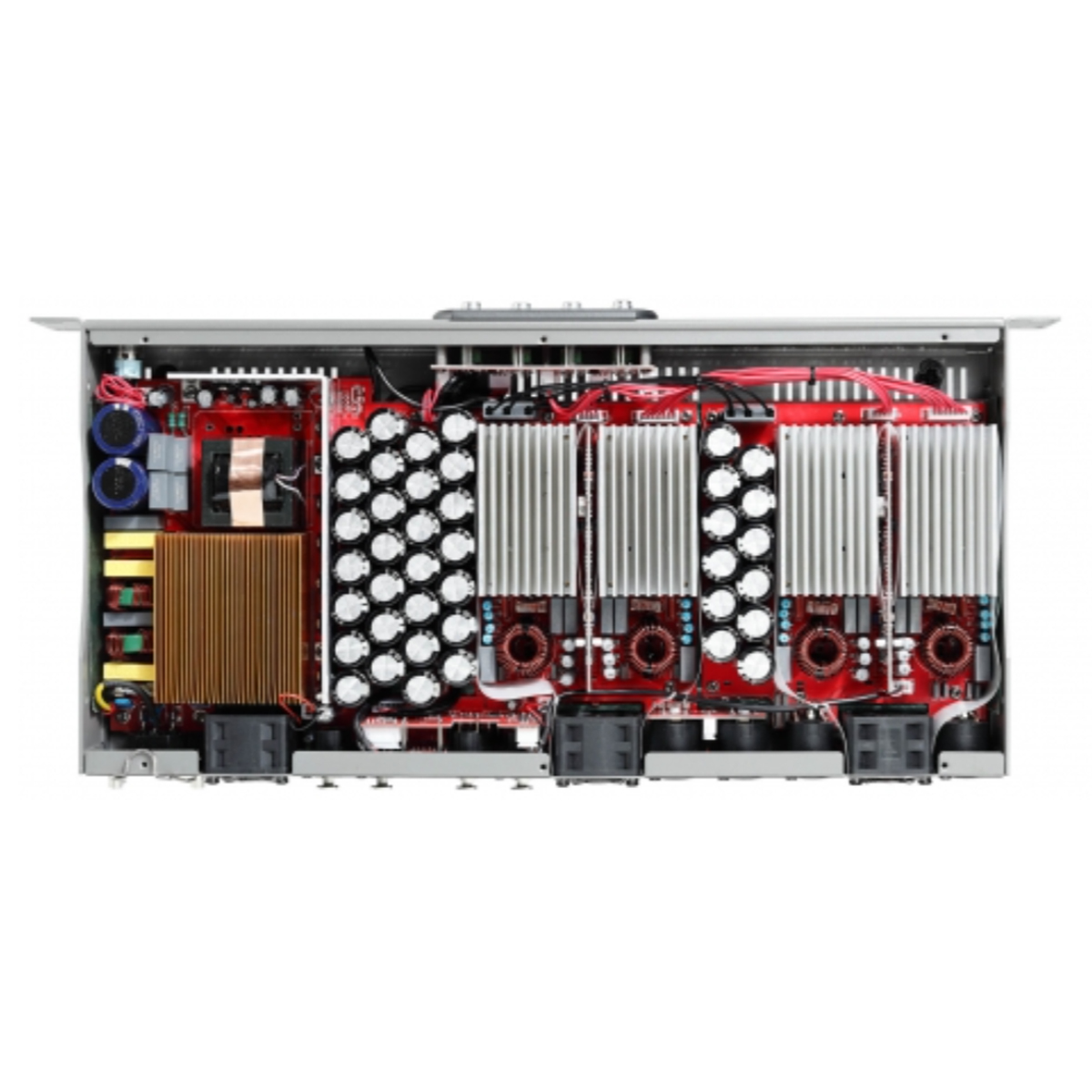 1U Digital Power Amplifier 4Ch - Home Cinema Beamer ulasan dan harga