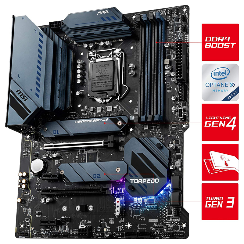 MSI MAG Z590 TORPEDO Gaming Mo - Home Cinema Video Processor ulasan dan harga