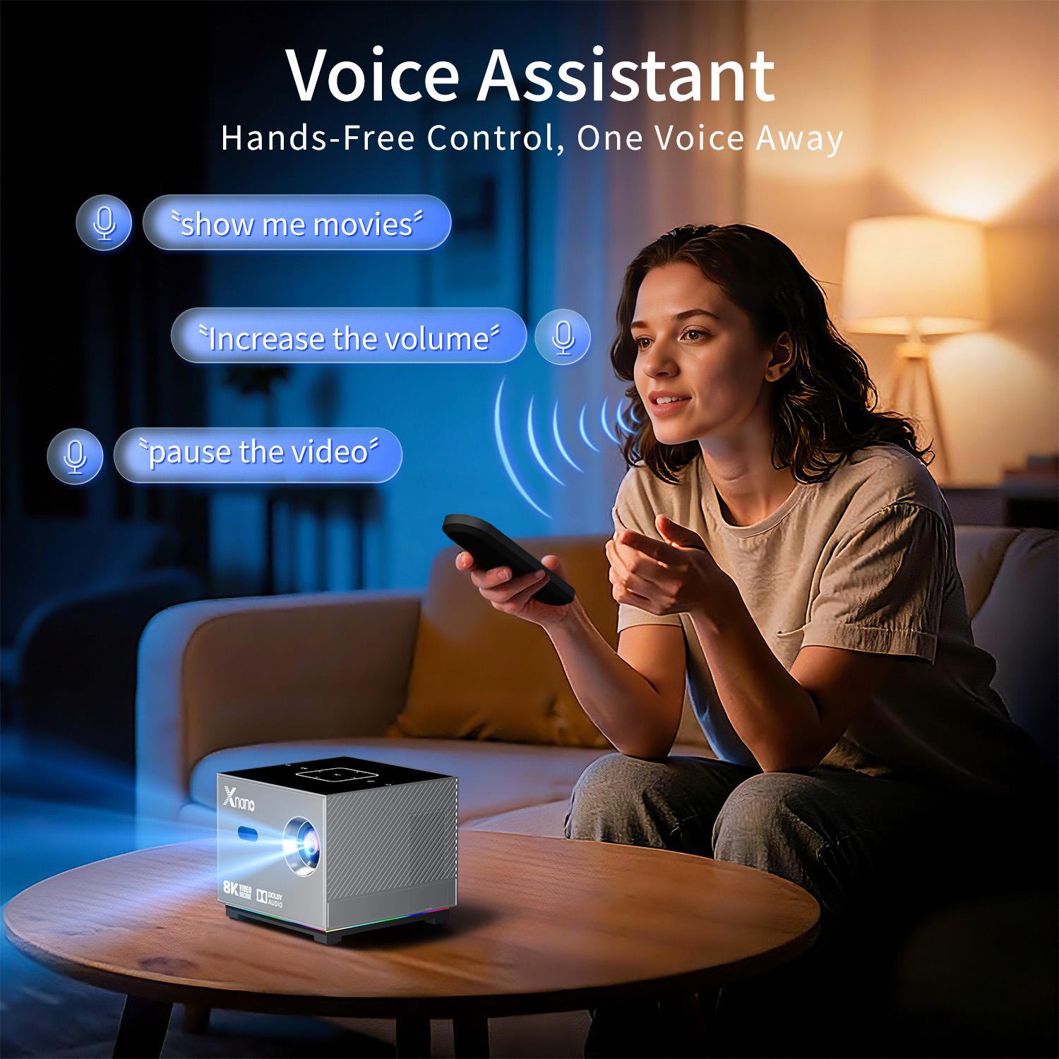 Xnano Portable Smart Projector - Home Cinema Rack ulasan dan harga