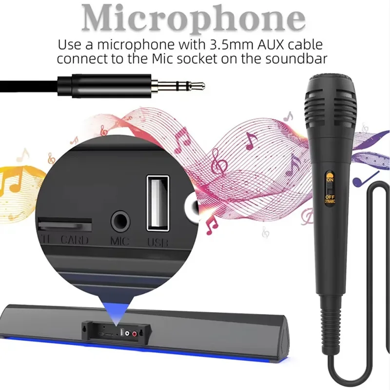 60W Wireless TV PC Soundbar Bl - Home Cinema Audio System ulasan dan harga