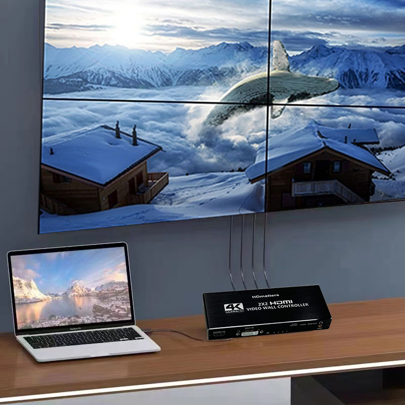 4K HDMI Video Wall Controller  - Home Cinema Video Processor ulasan dan harga