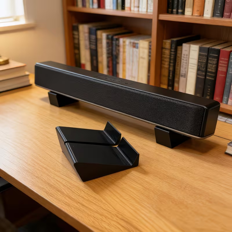 2pcs Universal SoundBar Stand  - Home Cinema Rack ulasan dan harga