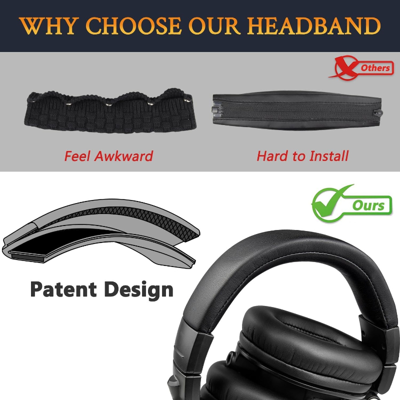 Replacement Headband for Audio - Audio Technica Headphone Ath-M20X ulasan dan harga