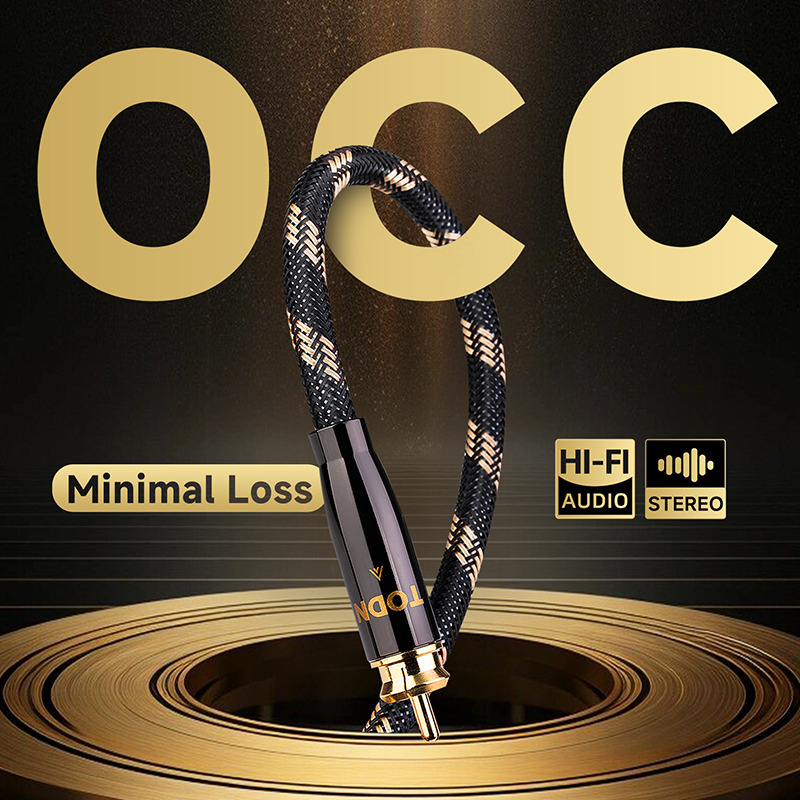 TODN RCA Cable HiFi Stereo 3.5 - Home Cinema Beamer ulasan dan harga