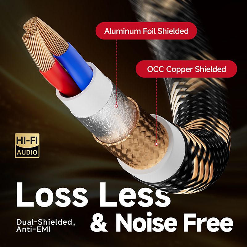 TODN RCA Cable HiFi Stereo 3.5 - Home Cinema Beamer ulasan dan harga