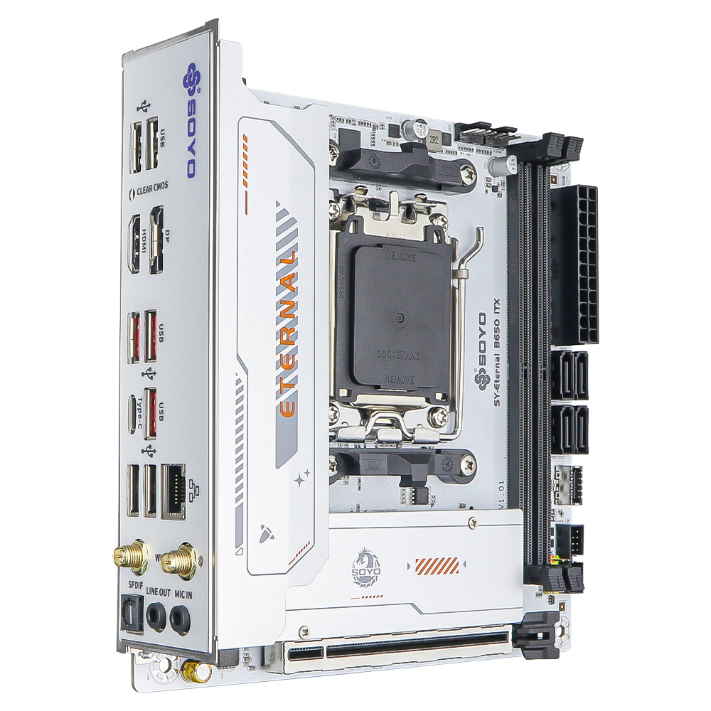 SOYO B650ITX AMD Mini Motherbo - Home Cinema Video Processor ulasan dan harga