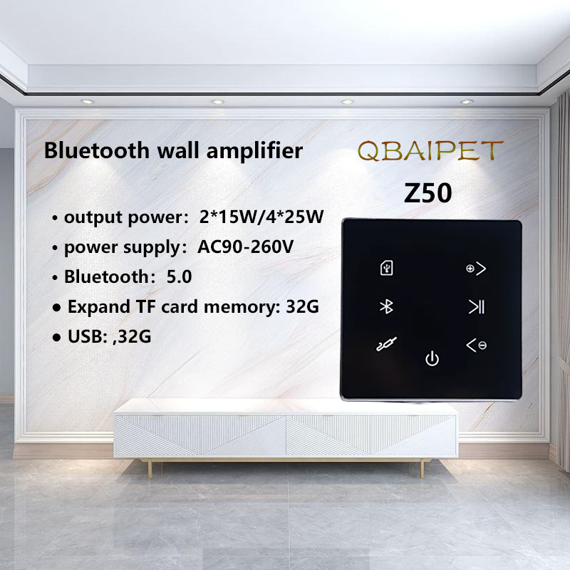 Bluetooth Wall Amplifier Home  - Home Cinema Audio System ulasan dan harga