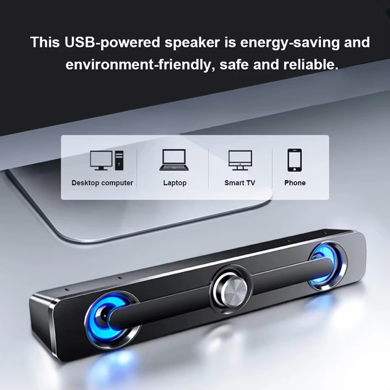Caixa De Som Wired Speaker Sou - Home Cinema Audio System ulasan dan harga