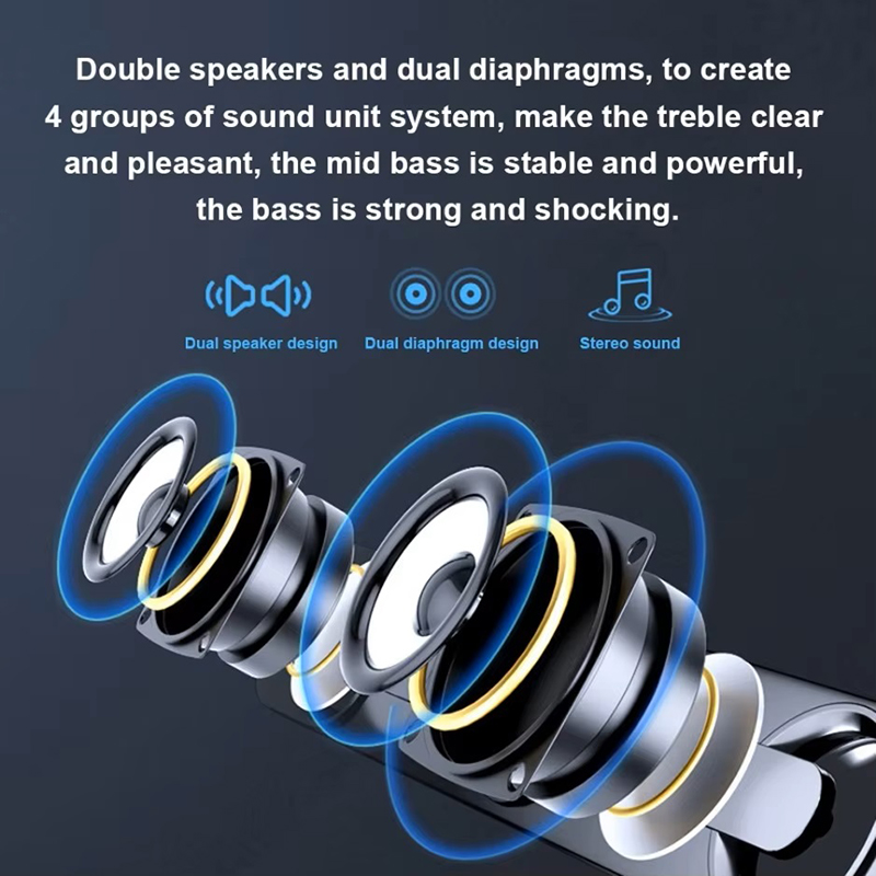 Caixa De Som Wired Speaker Sou - Home Cinema Audio System ulasan dan harga