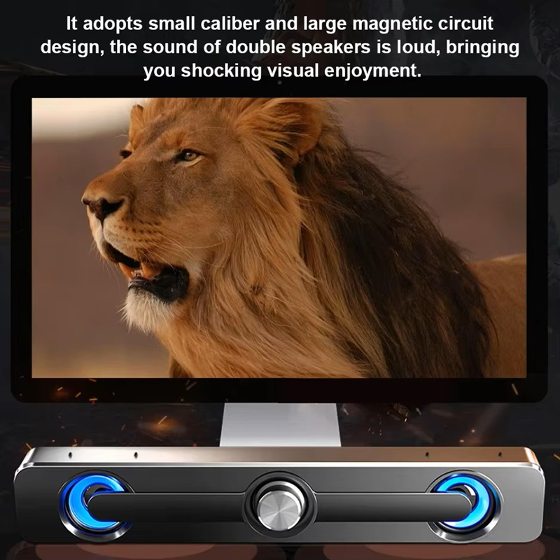 Caixa De Som Wired Speaker Sou - Home Cinema Audio System ulasan dan harga