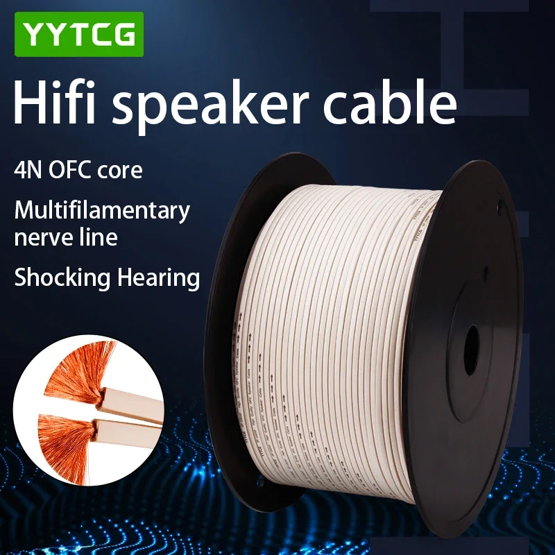 YYTCG DIY Loud Speaker Cable H - Home Cinema Audio System ulasan dan harga