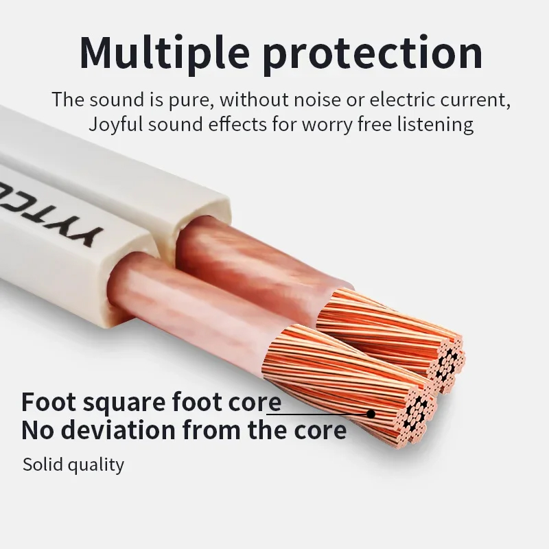 YYTCG DIY Loud Speaker Cable H - Home Cinema Audio System ulasan dan harga