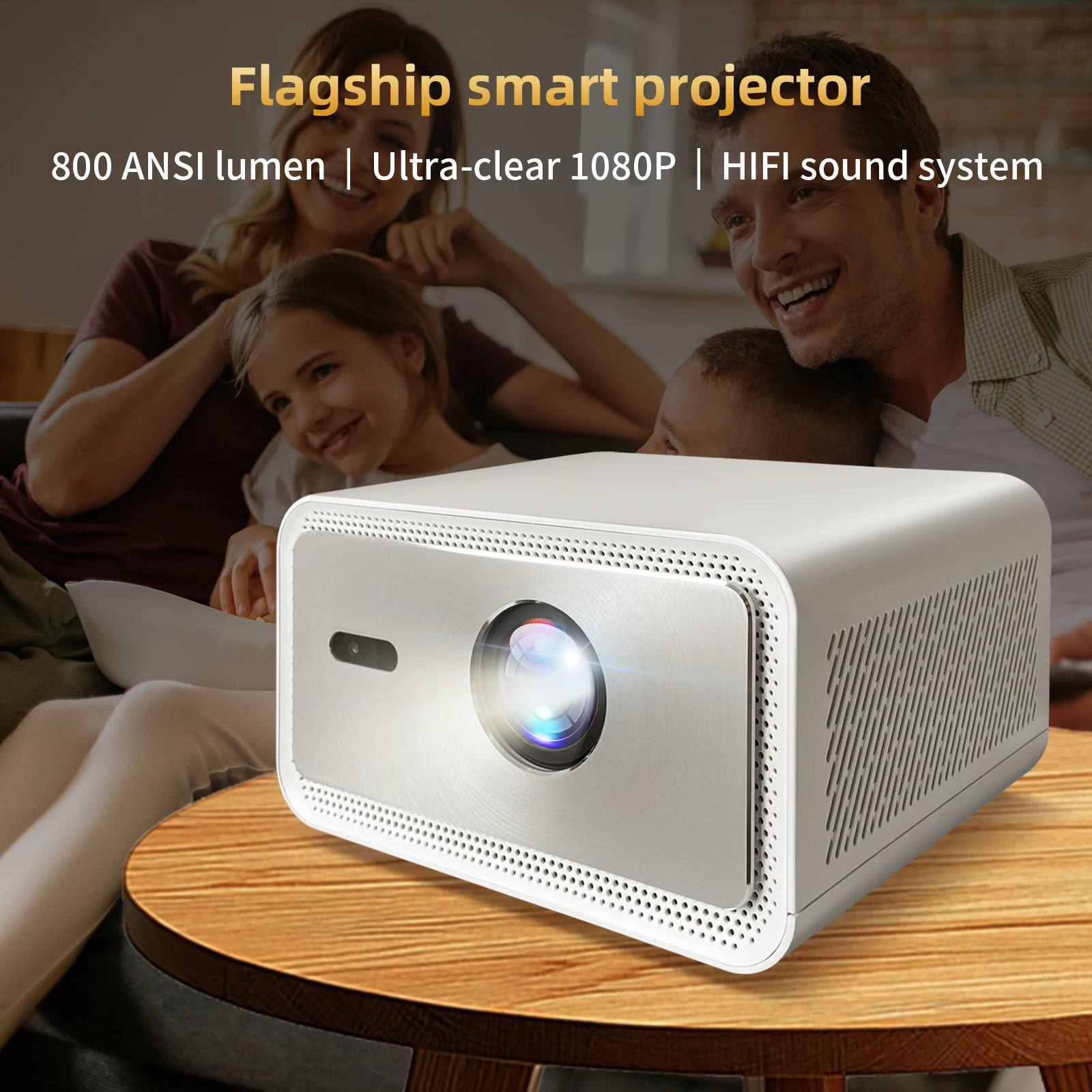 2025 4K Ultra HD Projector wit - Home Cinema Experience ulasan dan harga