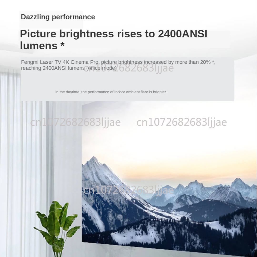 4K Cinema Pro Laser Projection - Home Cinema Beamer ulasan dan harga