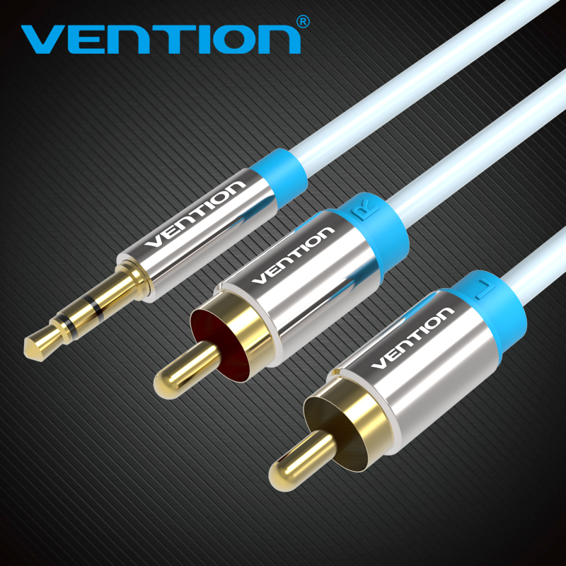 Vention RCA Cable 3.5 to 2rca  - Home Cinema Beamer ulasan dan harga